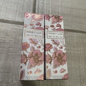 Lot Of 2 Winky Lux‎ White Tea Tinted Moisturizer Rich Tint SPF 30 1 Oz